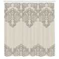 thumbnail image 3 of Ambesonne Taupe Shower Curtain, Retro Delicate Lace Like, 69"Wx70"L, Taupe, 3 of 3