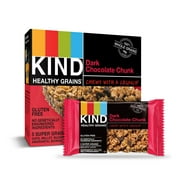 KIND Healthy Grain Gluten Free Dark Chocolate Chunk Snack Bars, 1.2 oz, 5 Count