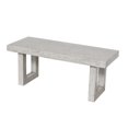 thumbnail image 3 of Home Fare Banc en Bois Moderne en Gris Patiné, 3 of 5