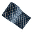 thumbnail image 6 of Well Woven Custom Size Runner - Choose Your Length - Aidah Blue & Gold Diamond Lattice 27 Inches Wide x 16 Feet Long Runner (27" x 16' Runner) Rug, 6 of 6