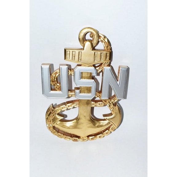 Navy Chief Fouled Anchor Wall Plaque
