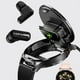 thumbnail image 2 of Sidaley Reloj inteligente con auriculares de botón, banda de viento deportiva de gama alta de carga inalámbrica, Smartwatch completo en la Relojes inteligentes negro, 2 of 6
