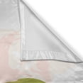 thumbnail image 3 of Floral Curtains 2 Panels Set, Watercolor Painting Bouquet of Tulip Flower Artistic Botanical Romantic Print, Window Drapes for Living Room Bedroom, 55W X 39L Inches, Pink Coral Green, by Ambesonne, 3 of 3