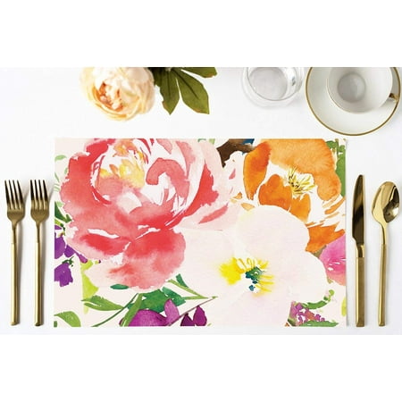 DB Party Studio Pack of 25 Paper Place Mats Gorgeous Tropical ...