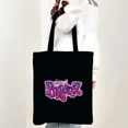 thumbnail image 1 of Bolso de mano de lona para mujer, bolsa de mano de dibujos animados, color rosa, 1 of 1