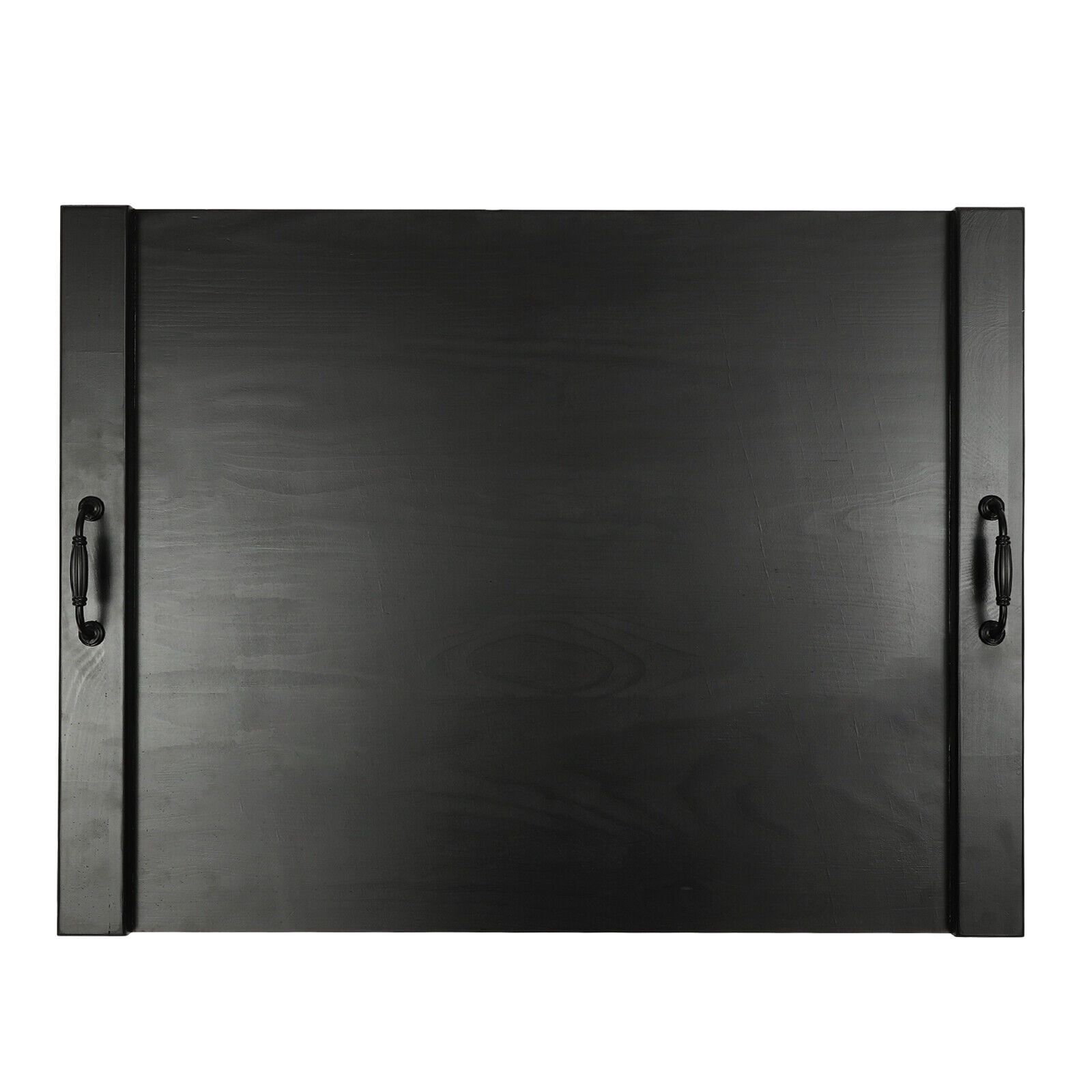 Wood Counter Stove Top Cover Decorative Tray Kitchen Noodle Board Burner Covers - Black
