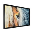 thumbnail image 2 of Designart 'Abstract Close-Up of A Beautiful Horses Eye II' Farmhouse Framed Art Print, 2 of 4