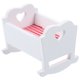 thumbnail image 5 of Miniatura de cuna para bebé, mini cama, cama pequeña de utilería, modelo de cuna realista para mini casa de bebé, 5 of 7