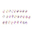 thumbnail image 1 of Strass Flatback 28 Pcs Strass Flatback Exquis pour Artisanat Ensemble de Strass Design Épuré, 1 of 8