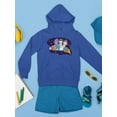 thumbnail image 3 of Kids And Alien On A Rocket Hoodie Juniors -Image by Shutterstock,  x-Large, 3 of 4