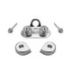 thumbnail image 5 of Stainless Steel Cam Cleat Boat Cam Cleats Fairlead Sailing Sailboat Canoe Dinghy SZRH A-C, 5 of 5