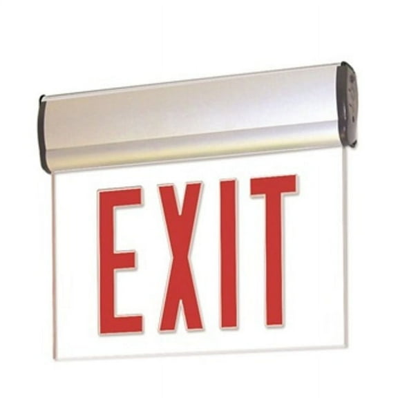 Nora Lighting NX-812-LEDRCA Led Adjustable Exit Sign - Silver