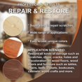 thumbnail image 2 of Kit de reparación de muebles de madera Hupeyna 12 colores con aplicador, 2 of 9