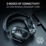 Razer Blackshark V3 X Hyperspeed Wireless Esports PC Gaming Headset, 2.4GHz, Bluetooth, 270g, Black