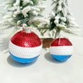 thumbnail image 6 of Meitianfacai Independence Day Decor 6Pcs Sequin Balls Ornaments - Patriotic Ornaments Hanging Balls- Red White Blue Tree Balls Ornaments for Memorial Day Veteran Day 4th Of July Tree Decorations, 6 of 9