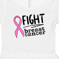 thumbnail image 4 of Inktastic Fight Breast Cancer Pink Ribbon Girls Toddler Dress, 4 of 5