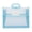 A, variant on Yulin Hangding File Folder, Waterproof Expanding Document Holder With Button, Portable File Box with Handle Letter Size Storage Bag for Papers Receipts, E