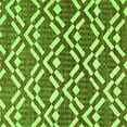 thumbnail image 1 of Ahgly Company Indoor Square Abstract Green Contemporary Area Rugs, 5' Square, 1 of 1
