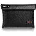 thumbnail image 1 of Fireproof Document Bag - with 5200°F Heat Insulated, Waterproof Fireproof Bag with Zipper, 8 Layers of Functional Materials, Fireproof Money Bag for Cash/Documents/Valuables, Fire Bag 13.9"x, 1 of 5