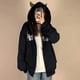 thumbnail image 2 of Suéter con capucha de gran tamaño con letras bordadas con diablito retro gótico para mujer, ropa Y2K punk Harajuku hip-hop moda callejera, 2 of 5