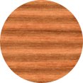 thumbnail image 1 of Ahgly Company Indoor Round Abstract Orange Red Abstract Area Rugs, 4' Round, 1 of 6
