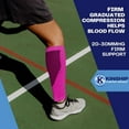 Kinship Comfort Brands Calf Compression Sleeves for Men & Women Leg