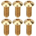 thumbnail image 1 of Tornillos de cobre puro, 50 tornillos con cabeza hexagonal, tornillos con cabeza hexagonal, estética elegante, 1 of 8