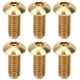 thumbnail image 1 of Tornillos de cobre puro, 50 tornillos con cabeza hexagonal, tornillos con cabeza hexagonal, estética elegante, 1 of 8
