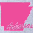 thumbnail image 2 of CafePress - Arkansas - Cute Infant Baby Football Bodysuit, 2 of 3