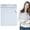 B, variant on PU Leather Clipboard Folder with Magnetic Snap, A4 Document Writing Board Holder, Waterproof Lightweight Paper Organizer for Office School Business Meeting Classroom Note Taking