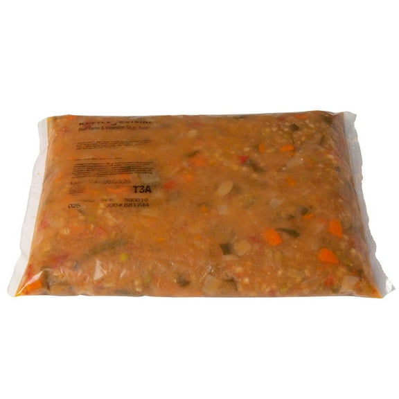 Kettle Cuisine Beef and Barley Vegetable Soup, 4 Pound -- 4 per case.