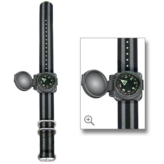 ArmArmour 1 - Shielded Wrist Compass with Rugged Tactical Strap