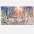 thumbnail image 2 of Beautiful Mariinsky Garden View - Landscape Photography Canvas Print, 2 of 3