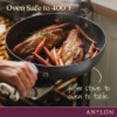 thumbnail image 3 of Anolon Advanced Hard Anodized Nonstick Dutch Oven and Multipurpose Steamer Set, 3-Piece, Gray, 3 of 3