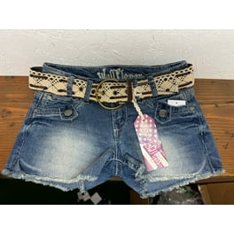 Riley Soft Denim Belted Shorts Riley Soft Denim Belted Shorts