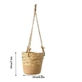 thumbnail image 3 of Vikakiooze 2023 Home Storage and Organization Hanging Basket Coconuts Fiber Planter Inserts Replacement Liner For Flower 6PS, 3 of 7