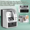 thumbnail image 2 of Smart ATM Piggy Bank for Money Mini Banknote Voice ATM Machine to Teach Children Money Management, 2 of 5