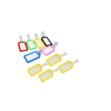 Ccocc Meticulously Crafted Luggage Tag,Premium Bag Tags for Luggage,Durable Travel Tags for Luggage,10Pcs,Muti-Color