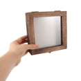 thumbnail image 5 of FOMIYES Light Brown Wooden Display Case Set with Transparent Lid, Multi-Functional Specimen Holder for Collectibles and Storage, 5 of 6