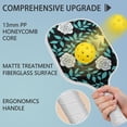 thumbnail image 4 of Pickleball Paddles Set Of 1, Fiberglass Surface, Rose Flowers Print, 1 Paddle, 2 Balls & Bag, 4 of 5