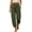 Army Green, variant on Sweatpants for Women Elastic Waisted Cinch Bottom Running Pants Solid Color Baggy Fall Winter Sweatpant with Pockets Light Blue S