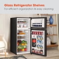 thumbnail image 5 of MAGIC CHEF Mini Refrigerator with Freezer in Black, HMDR45B, 5 of 19