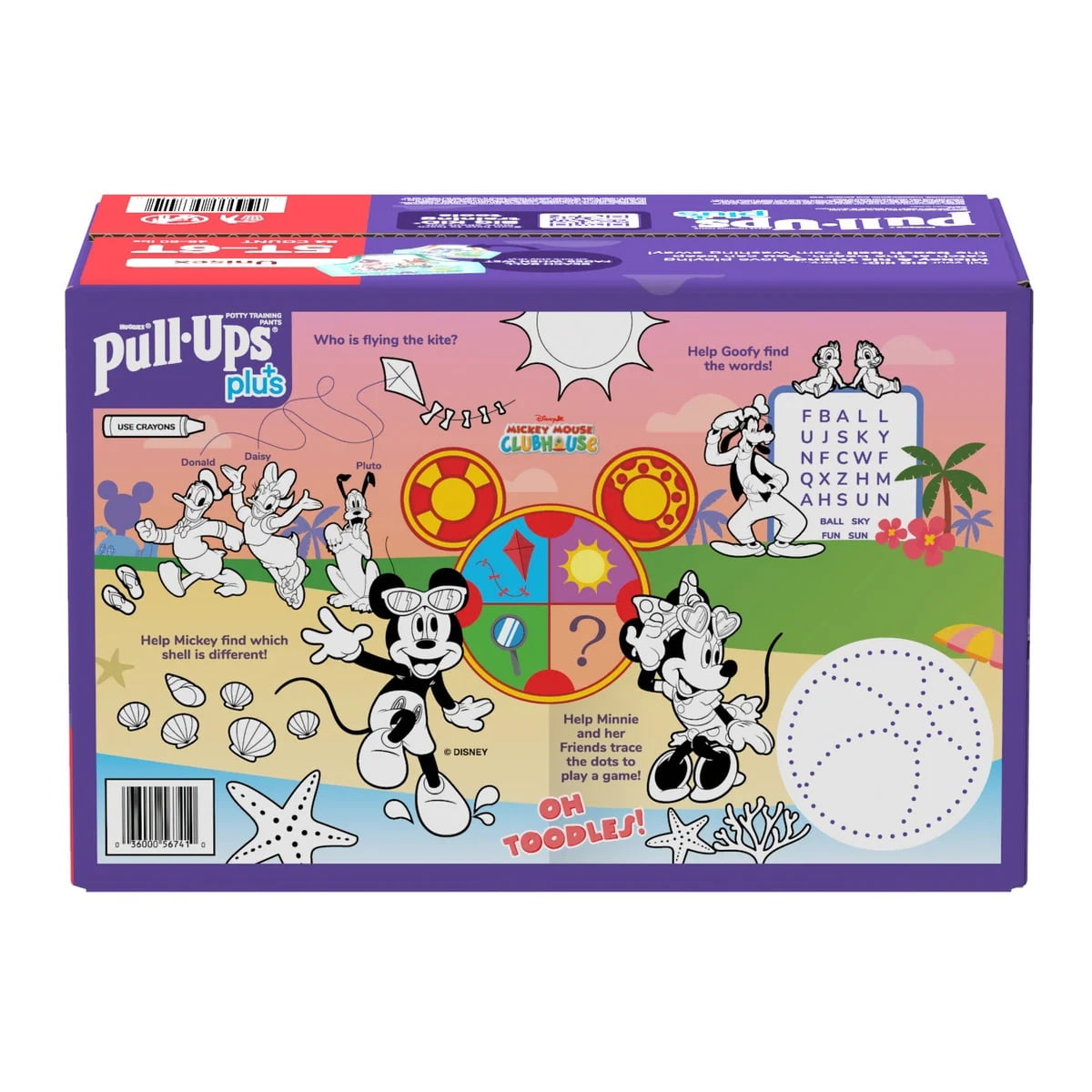 Huggies Pull-Ups Plus Training Pants, Unisex, 5T-6T (84 Count)