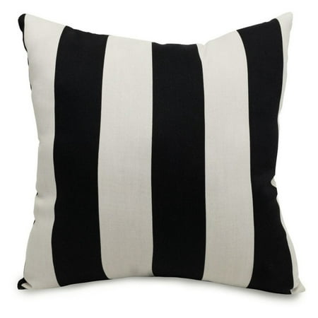 UPC 859072209237 product image for Majestic Home Goods Vertical Stripe Indoor / Outdoor Square Pillow | upcitemdb.com