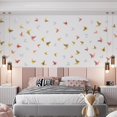 thumbnail image 3 of Walplus Butterflies Floral 3D Wall Sticker Home Removable Decor Room 78pcs, 3 of 11