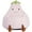 Pink, variant on Rabbit-Shaped Plush Bean Bag Chair with Non-Slip Bottom, Detachable Faux Fur Cover & Supportive Foam Fill