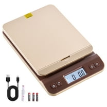 VEVOR Digital Shipping Postal Scale, 0.1 oz High Accuracy, 88 lbs Postal Scale with Hold/Tare/Auto-off Function, Flip Holder Design & Easy Calibration, Fit for Home and Office Use, Battery Included