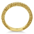 thumbnail image 2 of Milgrain and Filigree Diamond Wedding Band 14kt Yellow Gold (0.20ct.), 2 of 5