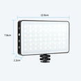 thumbnail image 1 of Led Portable RGB Video Light LED Fill Light Panel 3000K-8500K Dimmable 12 Lighting Effects CRI97+ Built-in Battery with Cold Shoe Adapter for Vlog Live Streaming Video Conference, 1 of 7