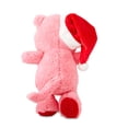 thumbnail image 3 of (3 pack) Christmas Plush Pals, Dark Pink Bear, Child, 7 in, by Holiday Time, 3 of 3
